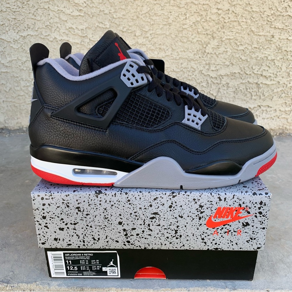 Nike Air Jordan 4 Retro Bred Reimagined Men’s sneakers